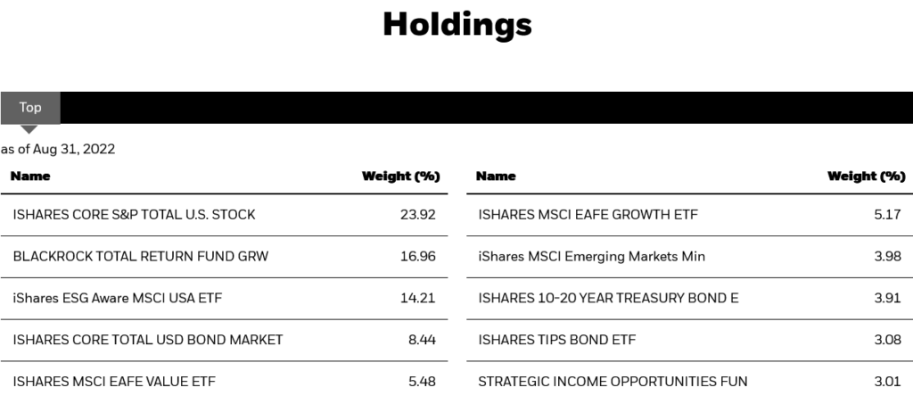 60/40 portfolio fund