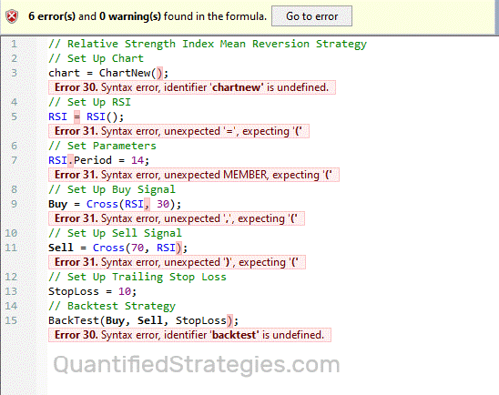 ChatGPT trading strategies code