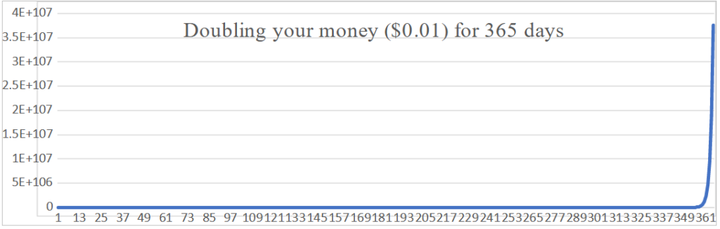 Doubling Your Money Daily For A Year