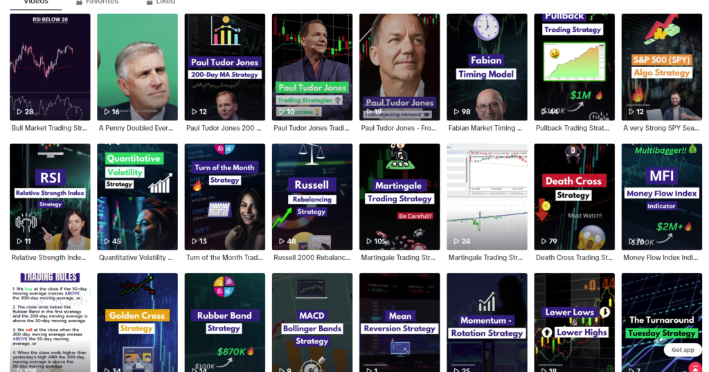 TikTok Trading Strategies